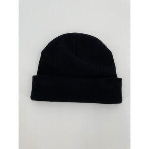 Bon Charge EMF Protection Beanie Black Silver Lined Radiation Shield Hat OS